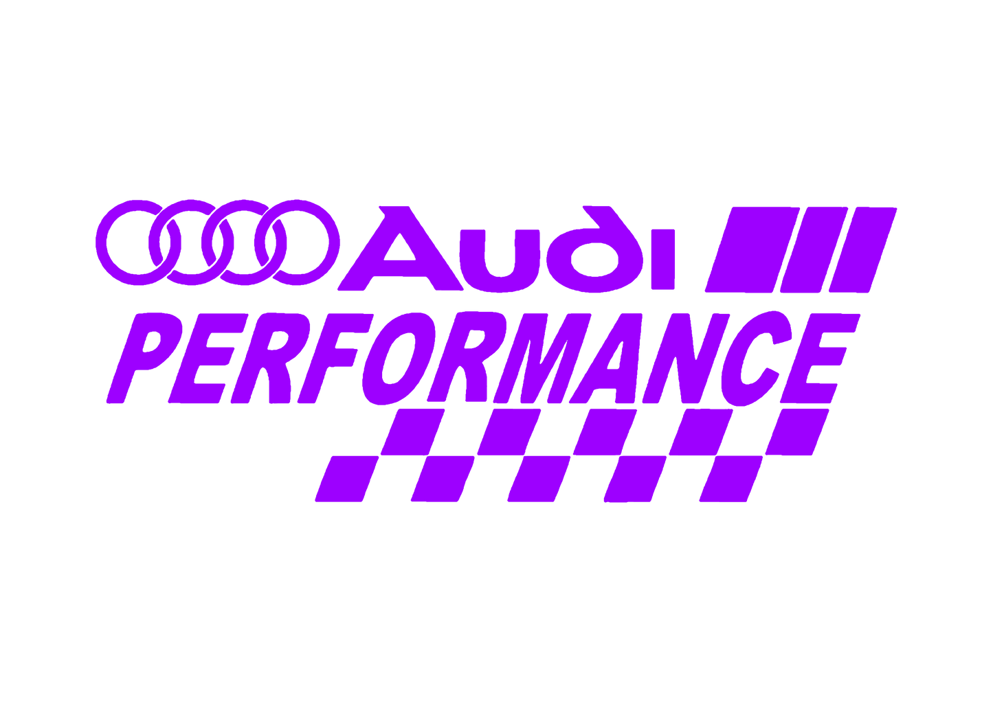 Sticker - AUDI PERFORMANCE