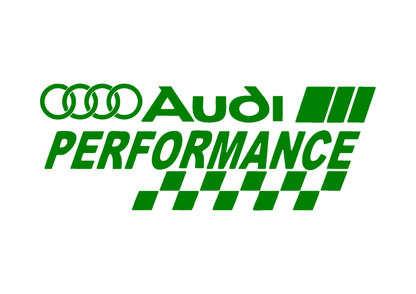 Sticker - AUDI PERFORMANCE
