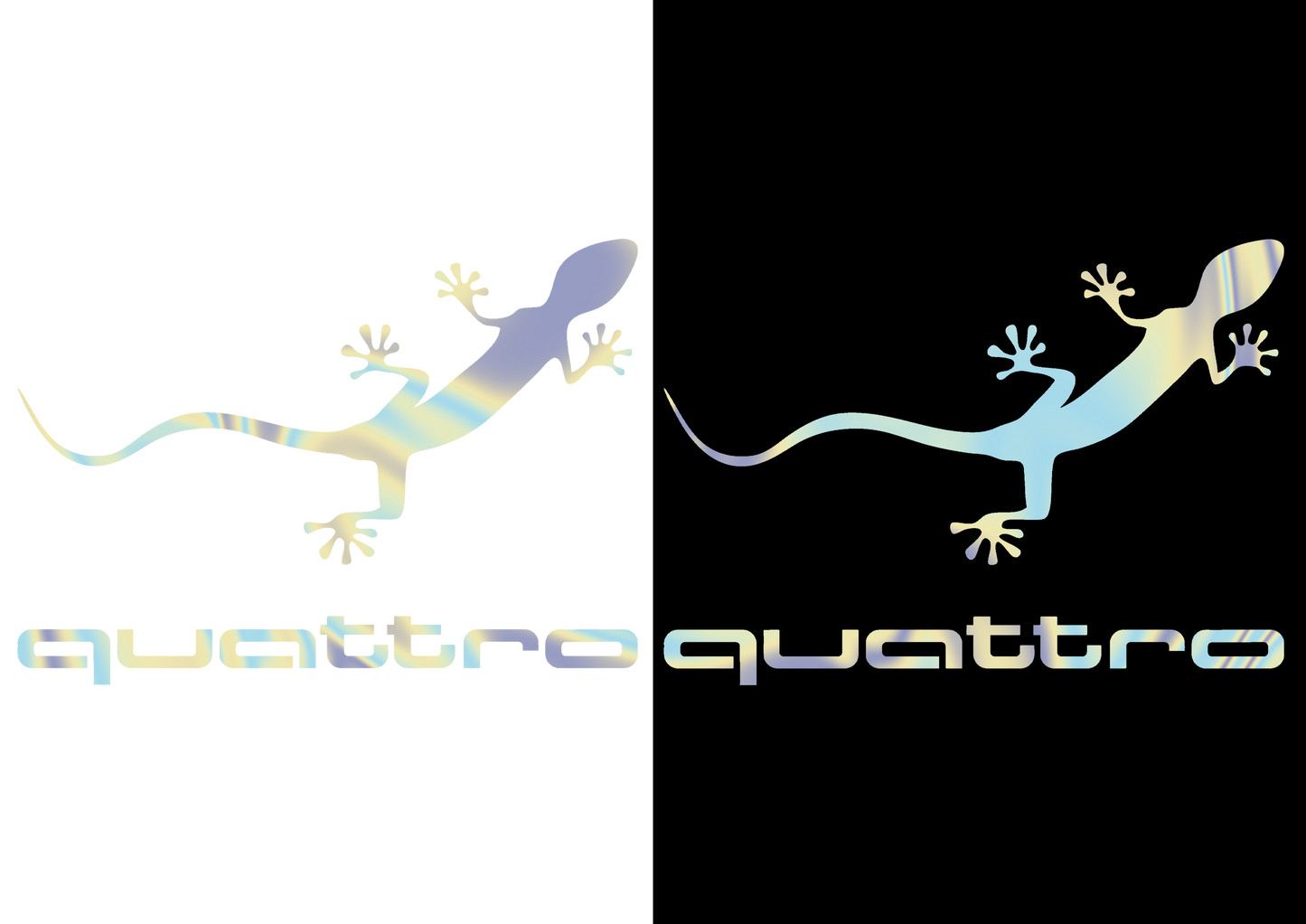 Sticker - AUDI QUATTRO 2