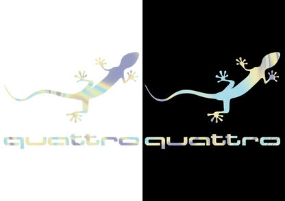 Sticker - AUDI QUATTRO 2