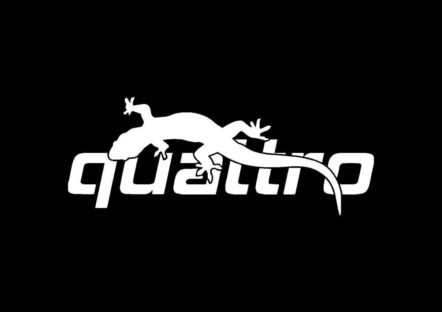 Sticker - AUDI QUATTRO 4