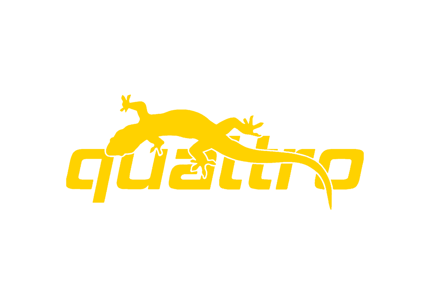 Sticker - AUDI QUATTRO 4