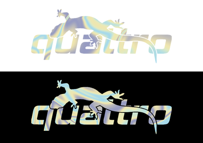 Sticker - AUDI QUATTRO 4