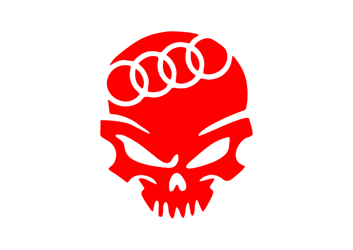 Sticker - AUDI SKULL