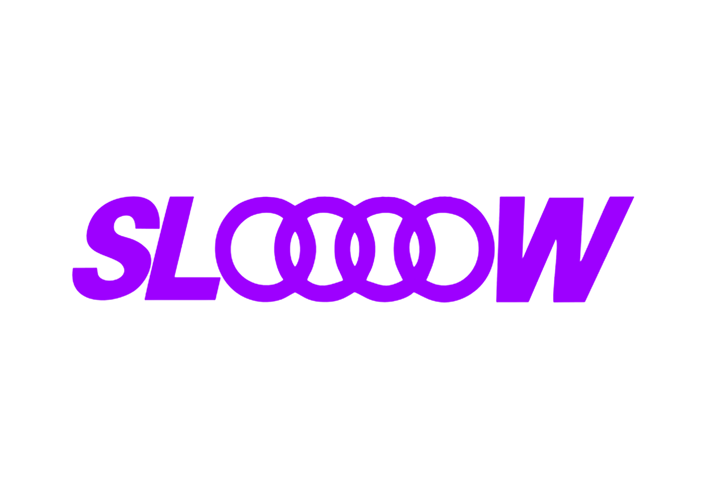 Sticker - AUDI SLOOOOW