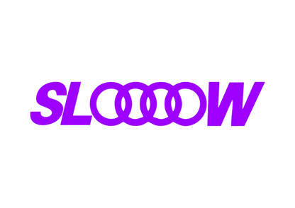 Sticker - AUDI SLOOOOW