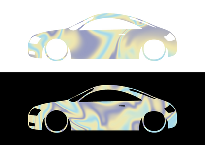 Sticker - SILUETA AUDI TT