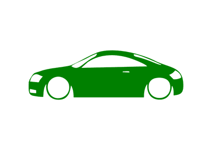 Sticker - SILUETA AUDI TT