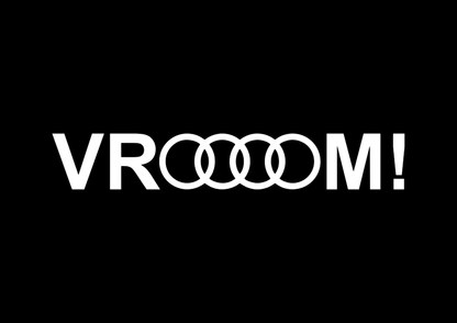 Sticker - AUDI VROOOOM