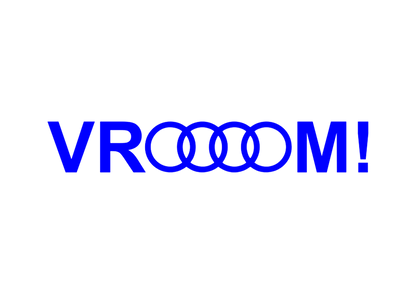 Sticker - AUDI VROOOOM