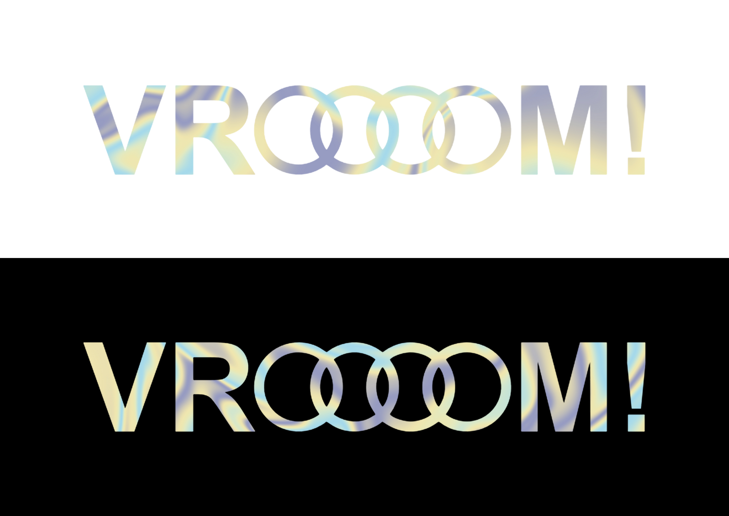 Sticker - AUDI VROOOOM