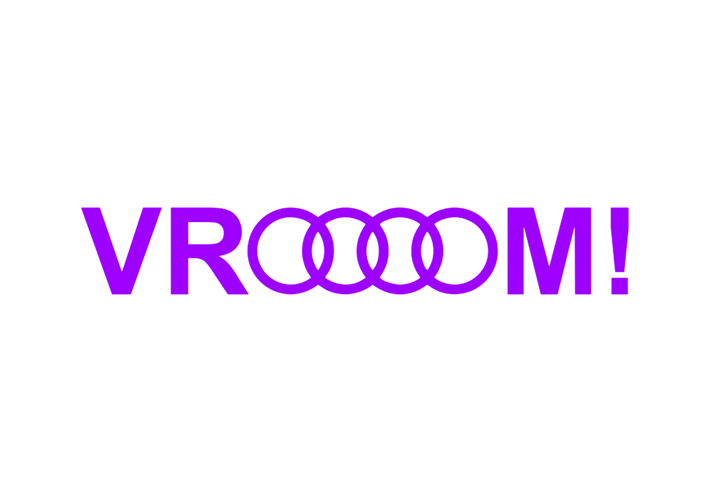 Sticker - AUDI VROOOOM