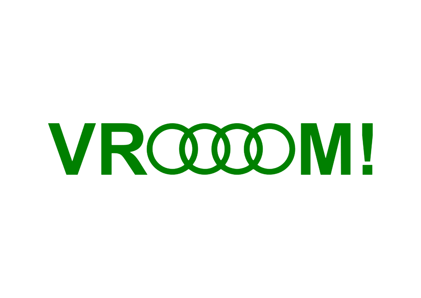 Sticker - AUDI VROOOOM