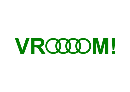 Sticker - AUDI VROOOOM