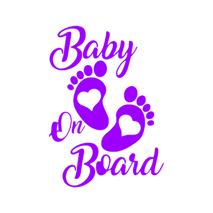 Sticker - BABY ON BOARD