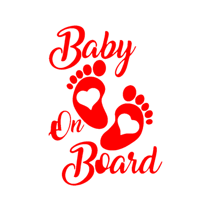 Sticker - BABY ON BOARD