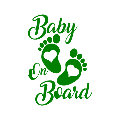 Sticker - BABY ON BOARD