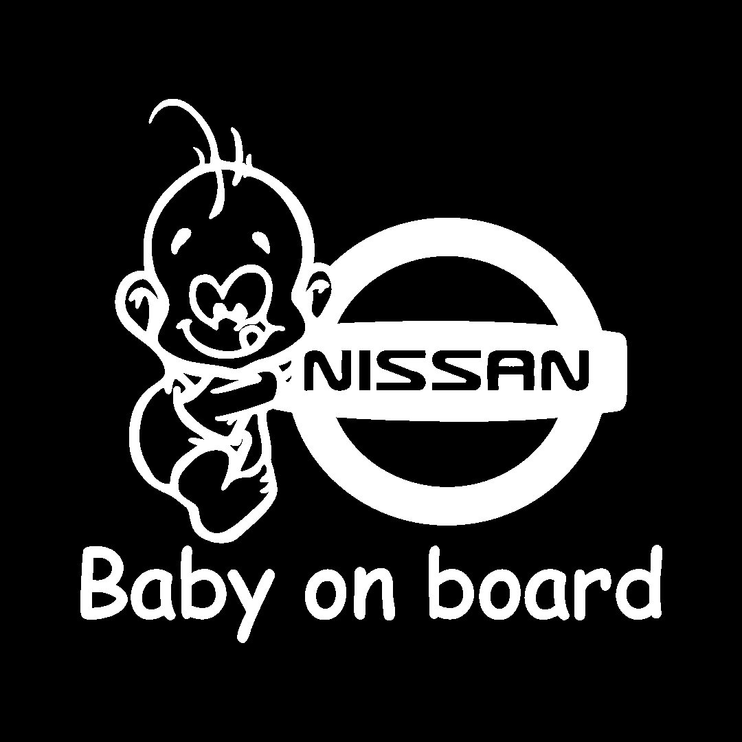 Sticker - BABY ON BOARD NISSAN