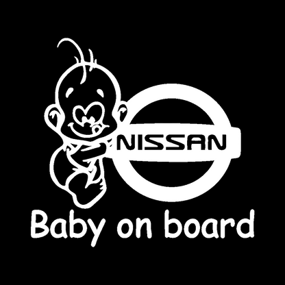 Sticker - BABY ON BOARD NISSAN
