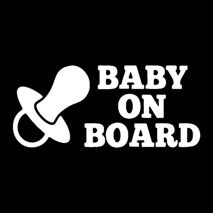 Sticker - BABY ON BOARD SUZETA