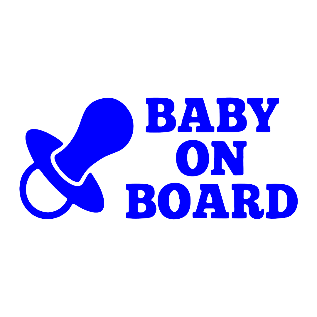 Sticker - BABY ON BOARD SUZETA