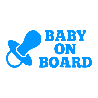 Sticker - BABY ON BOARD SUZETA