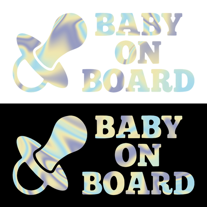 Sticker - BABY ON BOARD SUZETA