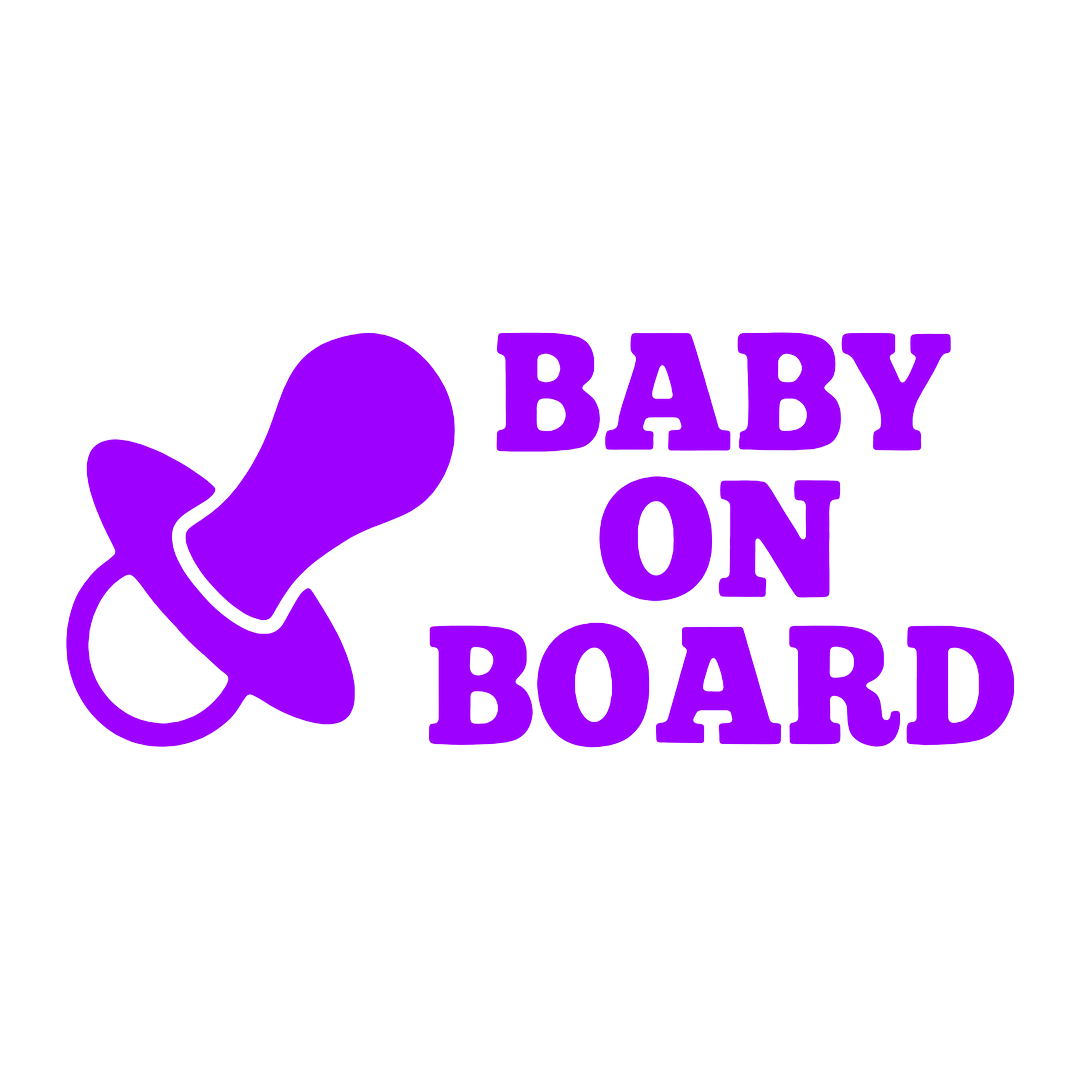 Sticker - BABY ON BOARD SUZETA