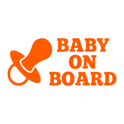 Sticker - BABY ON BOARD SUZETA