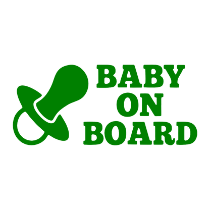 Sticker - BABY ON BOARD SUZETA