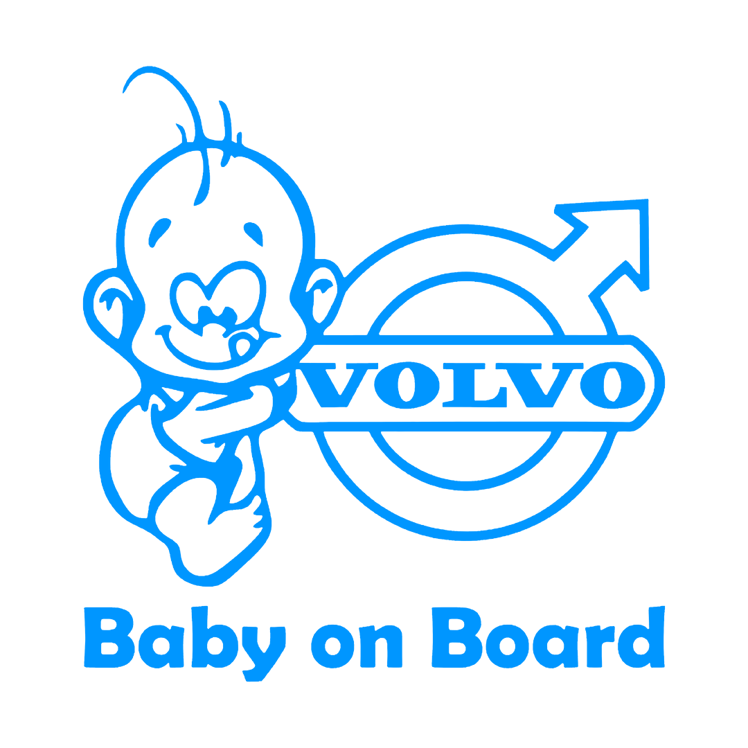 Sticker - BABY ON BOARD VOLVO