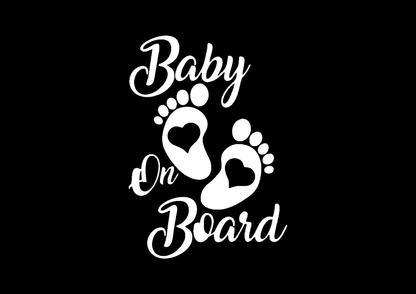 Sticker - BABY ON BOARD 1