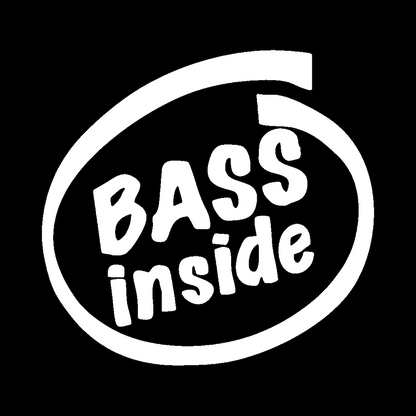 Sticker - BASS INSIDE