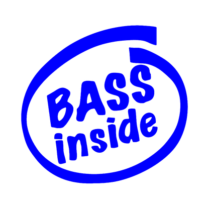 Sticker - BASS INSIDE