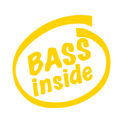 Sticker - BASS INSIDE