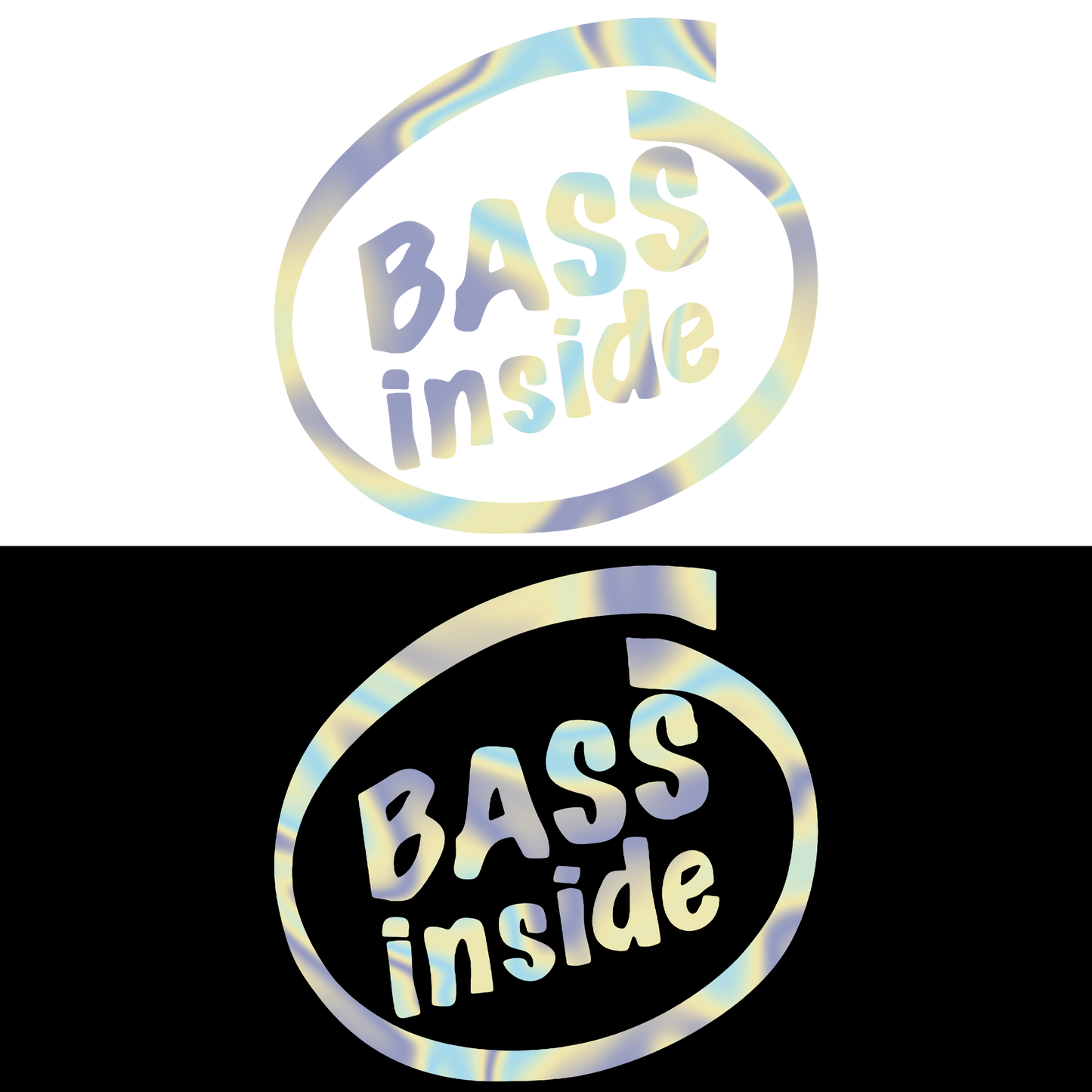 Sticker - BASS INSIDE