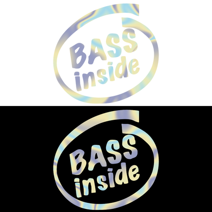 Sticker - BASS INSIDE