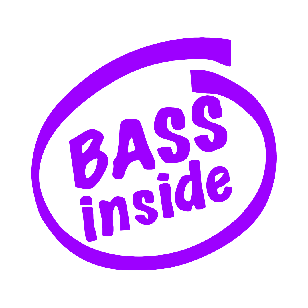 Sticker - BASS INSIDE