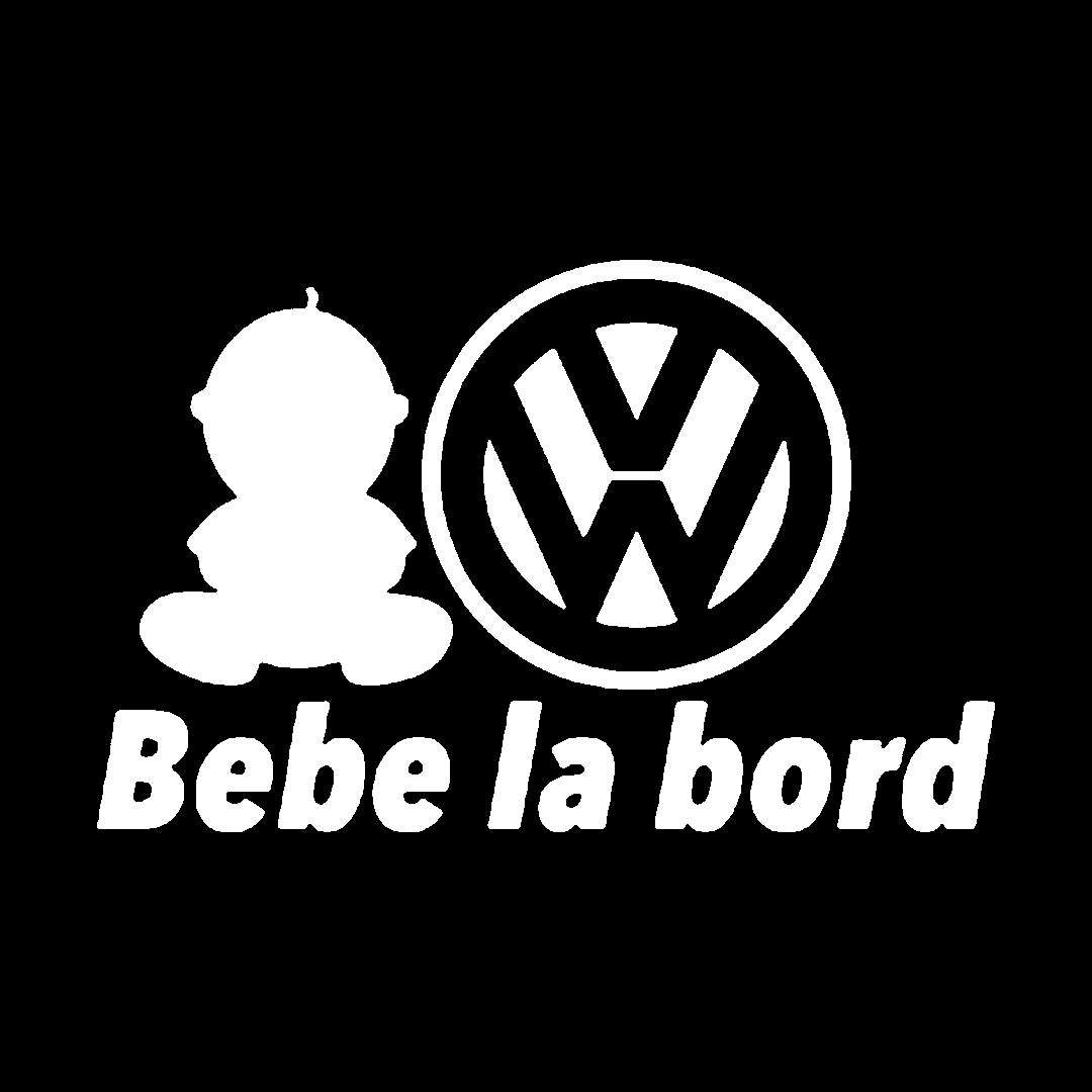Sticker - BEBE LA BORD VOLKSWAGEN