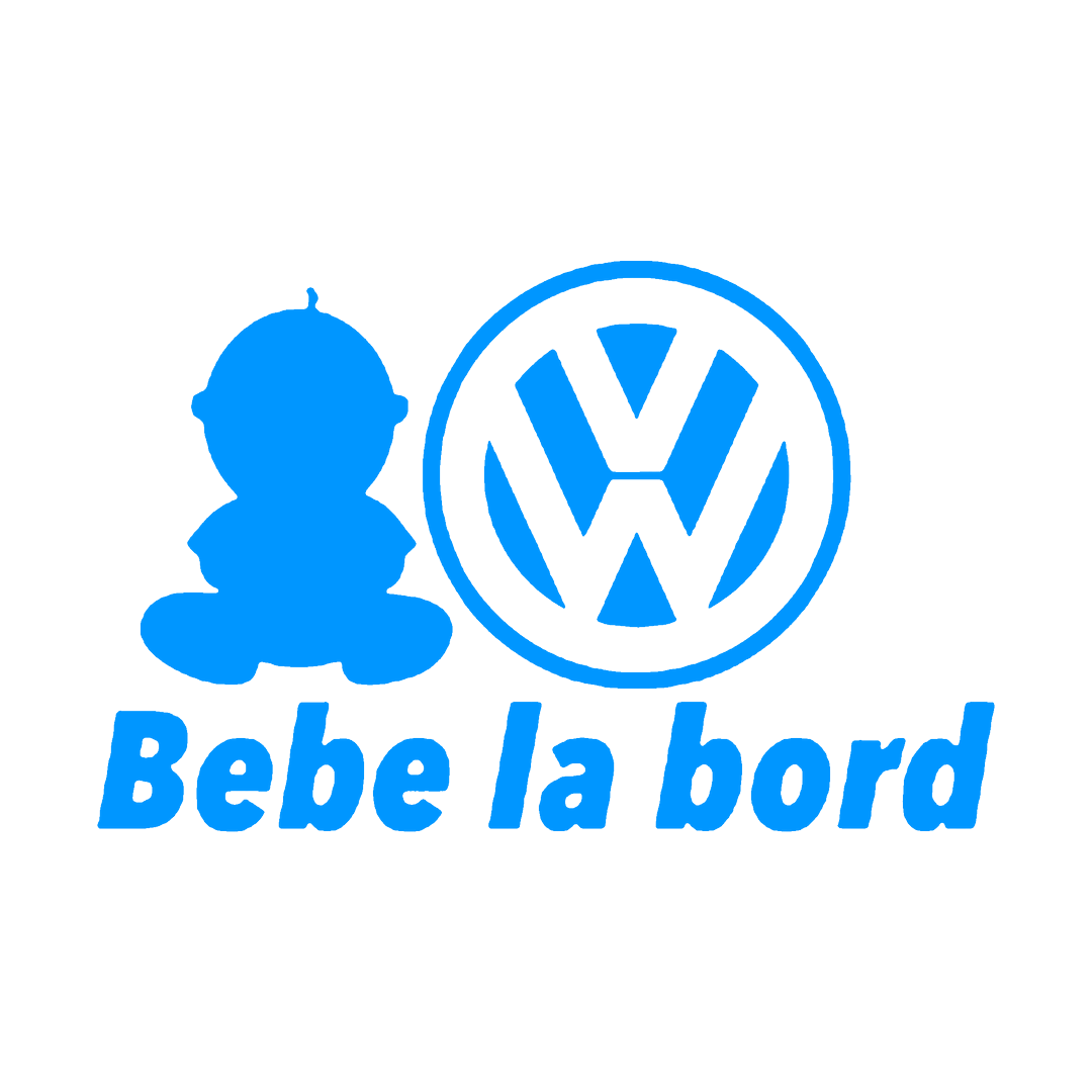Sticker - BEBE LA BORD VOLKSWAGEN