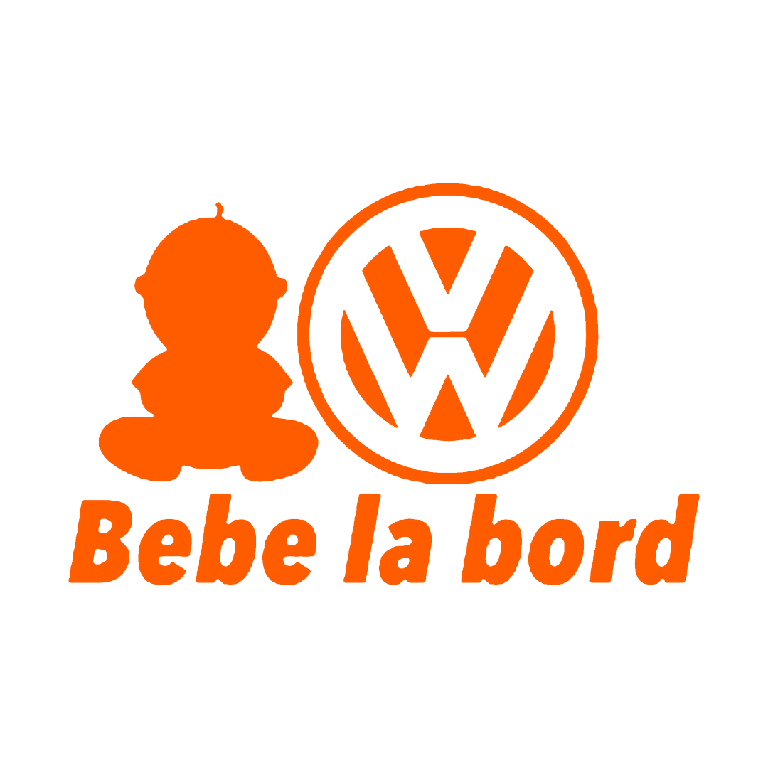 Sticker - BEBE LA BORD VOLKSWAGEN