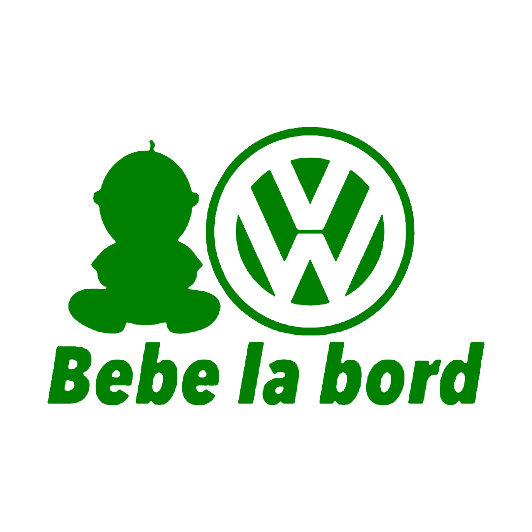 Sticker - BEBE LA BORD VOLKSWAGEN