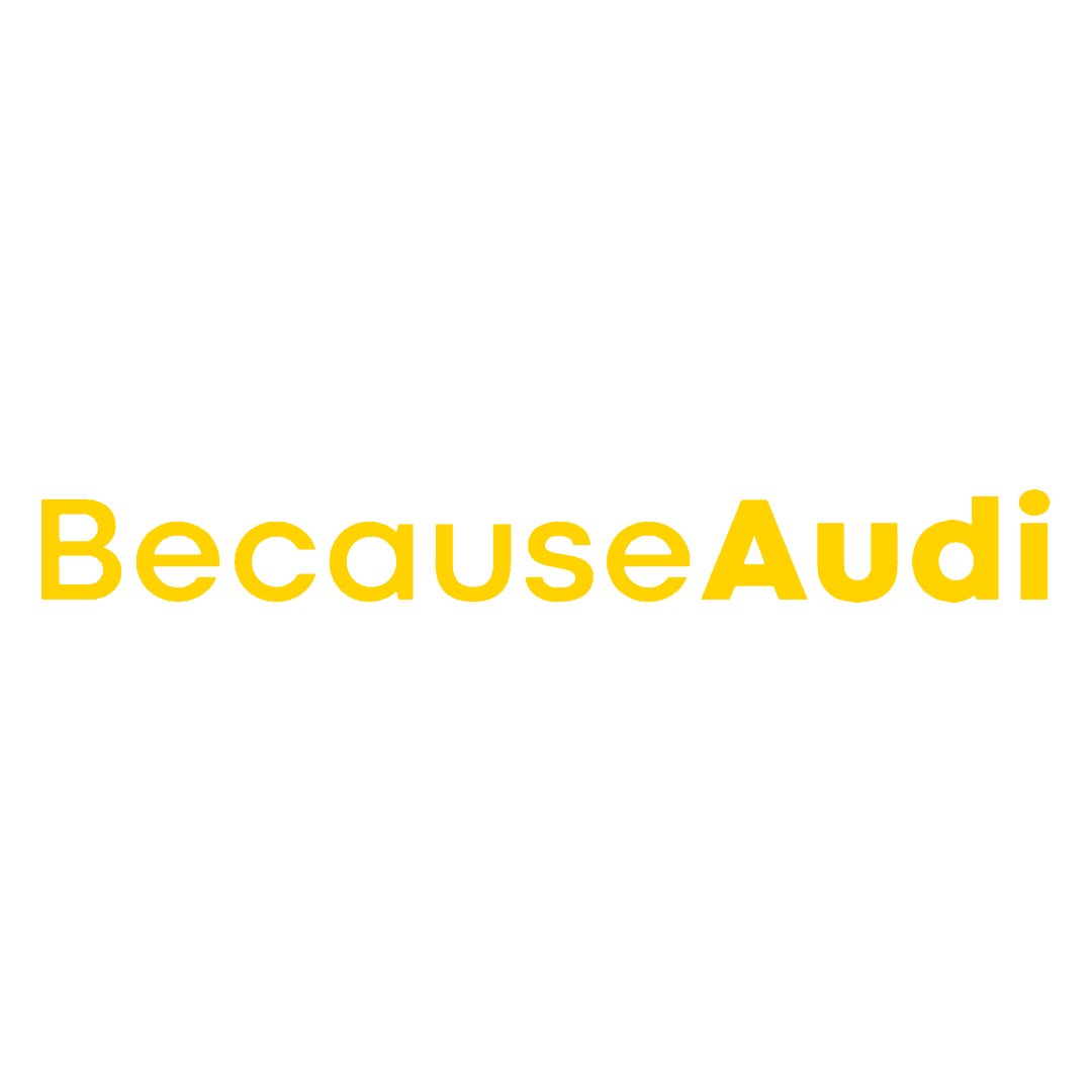 Sticker - BECAUSE AUDI