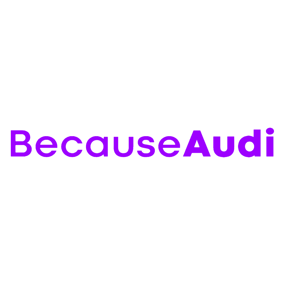 Sticker - BECAUSE AUDI
