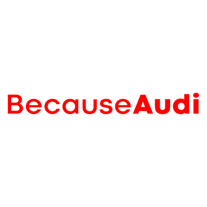 Sticker - BECAUSE AUDI