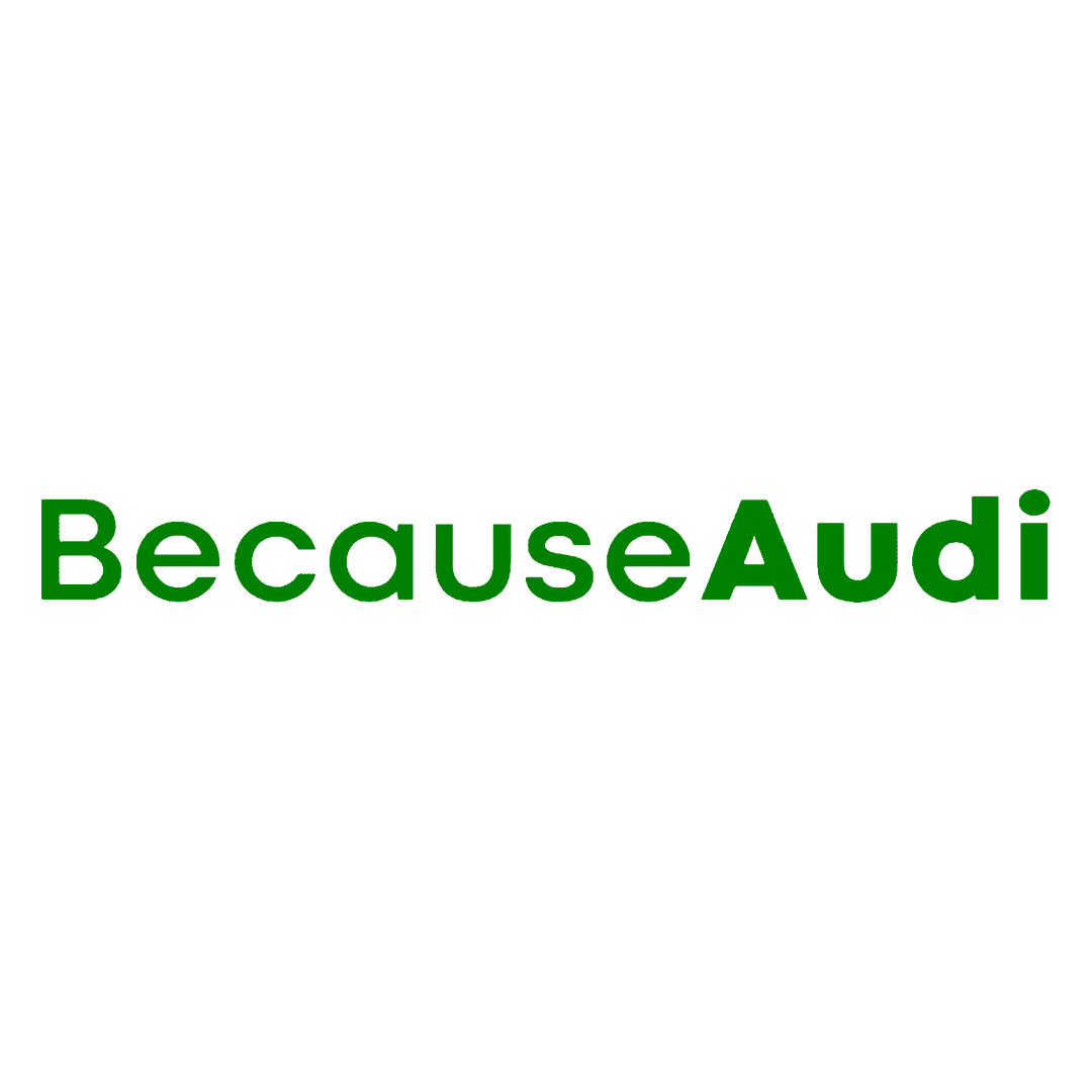 Sticker - BECAUSE AUDI