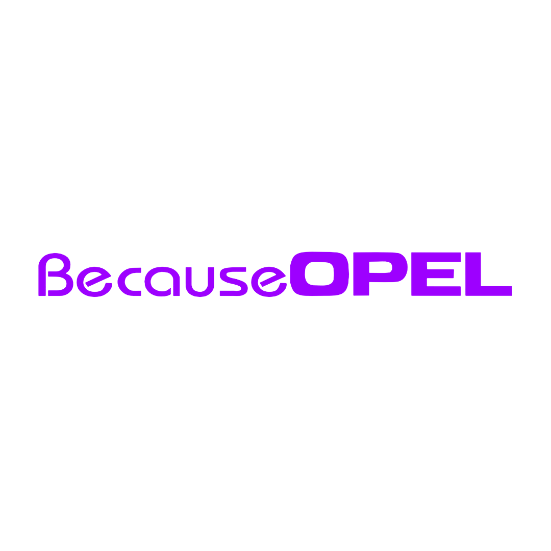 Sticker - BECAUSE OPEL