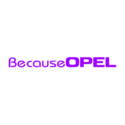 Sticker - BECAUSE OPEL