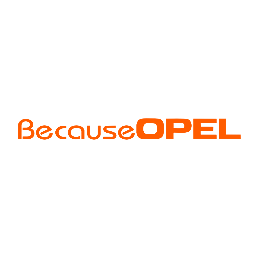 Sticker - BECAUSE OPEL