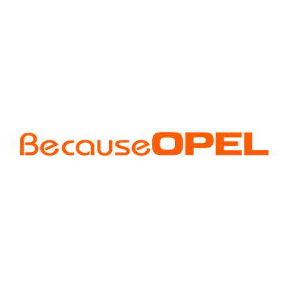 Sticker - BECAUSE OPEL
